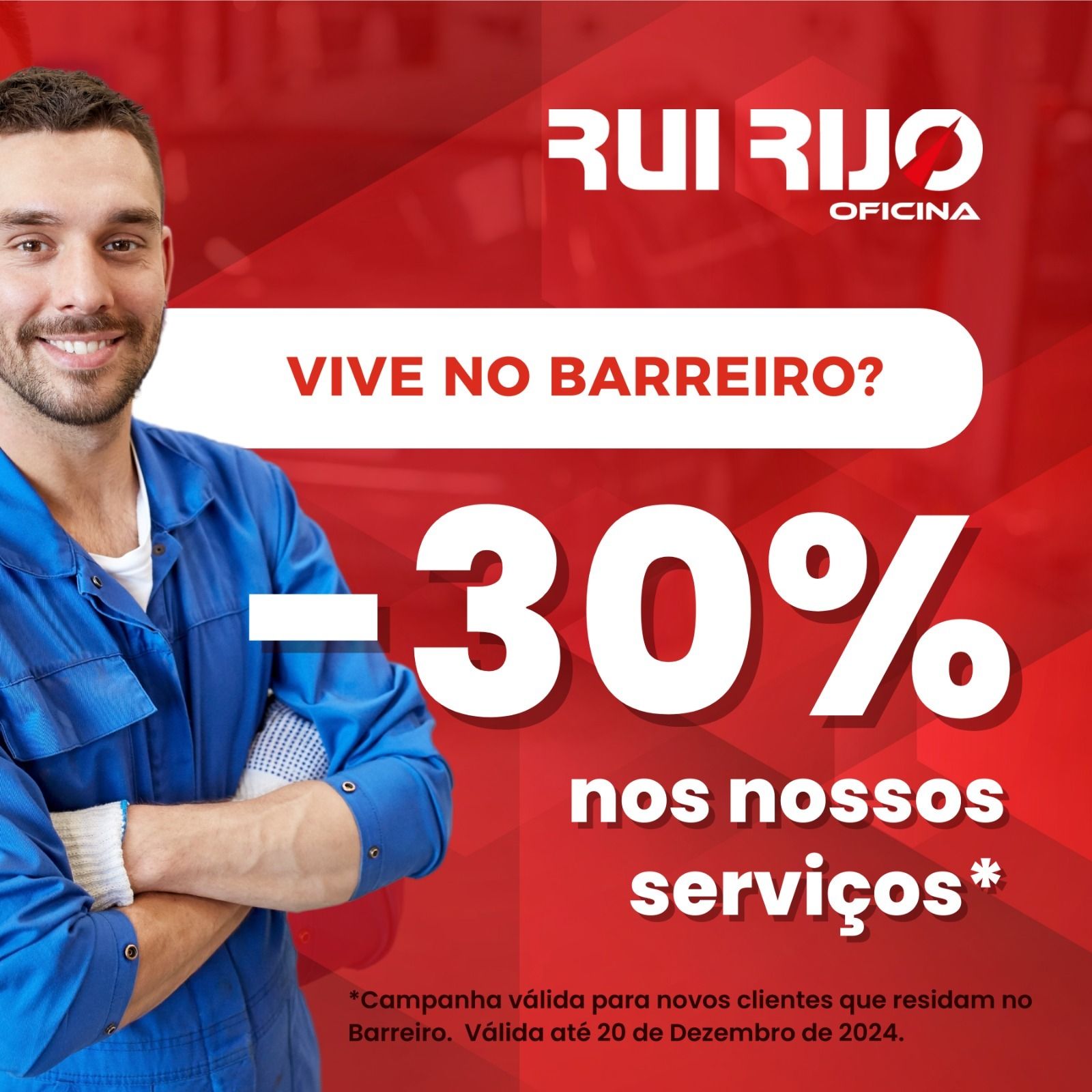 Vive no Barreiro -30% nos nossos serviços*